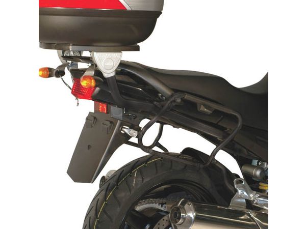 Sideveskefester plx i stål for V35 vesker Yamaha TDM900 bilde 1