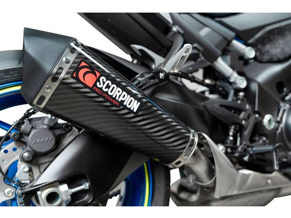 Scorpion Serket Taper. Carbon Slip-On. bilde 3
