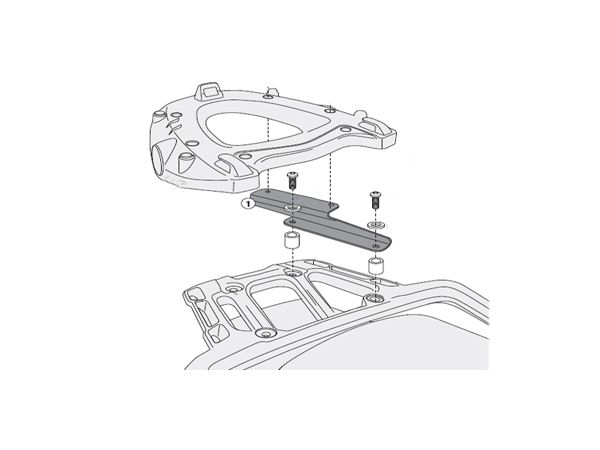 Givi bagasjebrett Monokey Triump Tiger Explorer 1200 bilde 3