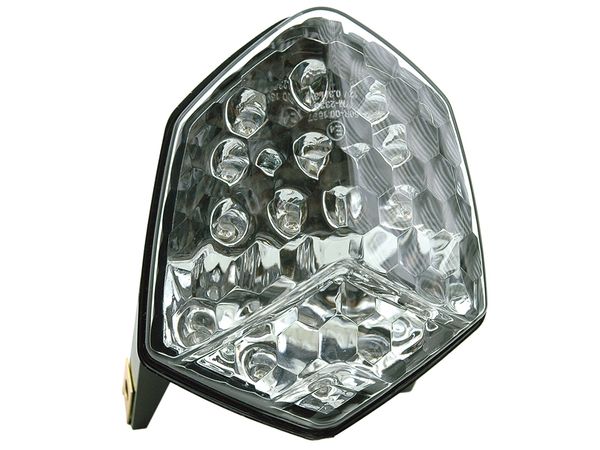 Baklys LED klart glass bilde 1