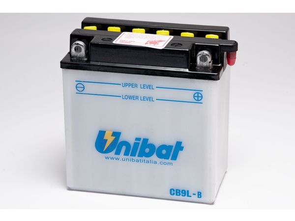 Unibat STD batt med syrebeholder(CB9LBSM) bilde 1