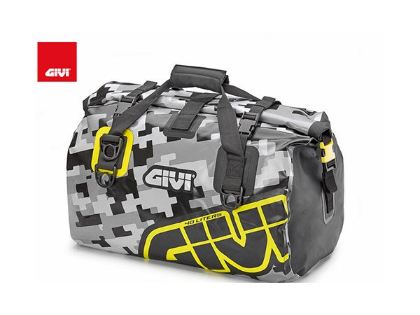 Vanntett Givi Easybag 40 liter for sete eller bagasje grå camo bilde 1