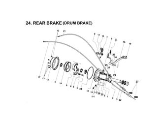 REAR BRAKE (DRUM BRAKE)