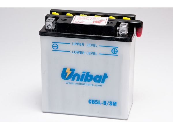 Unibat STD batt med syrebeholder(CB5LBSM) bilde 1