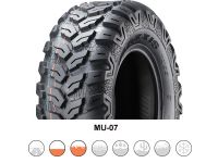Maxxis Ceros 26X9.00 R14 MU07 6PR TL 73N MAXXIS RADIAL M+S - Dekk ...