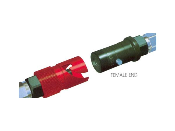 QDV STEEL FEMALE BULKHEAD COUPLING bilde 1