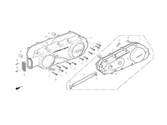 LEFT CRANK CASE COVER