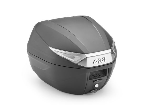 Toppboks Monolock 30 ltr sort m/sota glass bilde 1