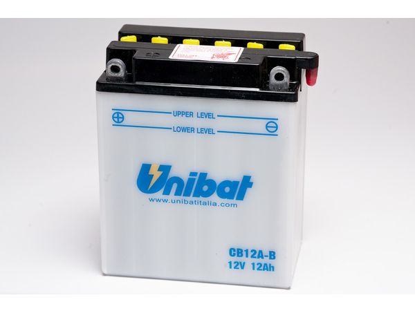 Unibat STD batt med syrebeholder(CB12ABSM) bilde 1