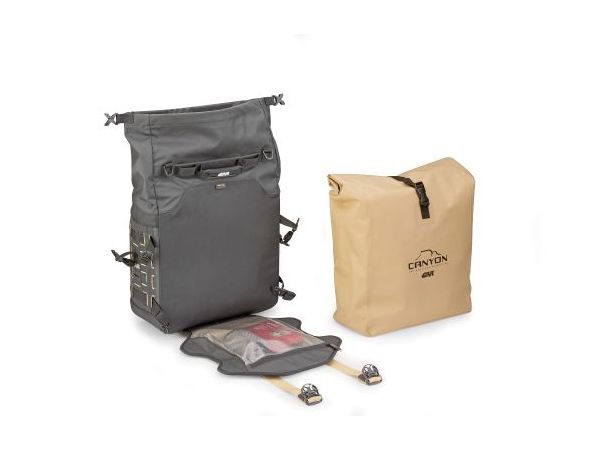 Softbags Givi Canyon 1X30 liter for PL/PLR/PLO/PLOR CAM festesett bilde 3