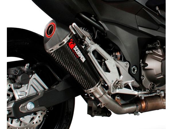 Scorpion Serket Taper. Carbon .Slip-On. bilde 4