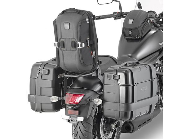 Sideveskefester i stål for monokey vesker Kawasaki Vulcan S bilde 1