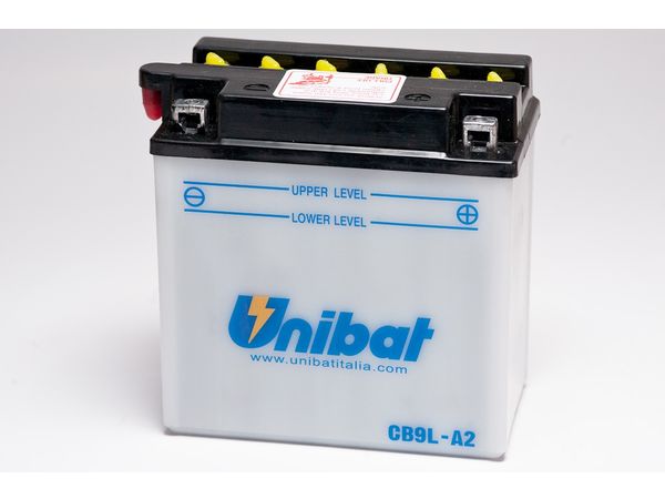 Unibat STD batt med syrebeholder(CB9LA2SM) bilde 1