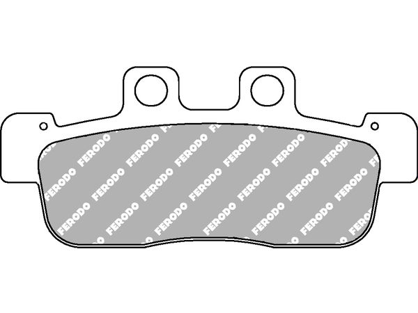 Ferodo bremsekloss sett ECO friction til 1 bremseskive. bilde 1