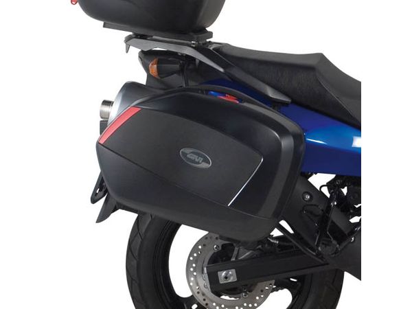 Sideveskefester plx i stål for v35 vesker Suzuki DL650 V-Strom bilde 2