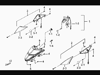 HEAD LAMP AND FRONT TURN SIGNAL LAMP