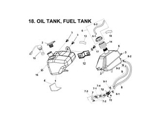 FUEL TANK, OIL TANK