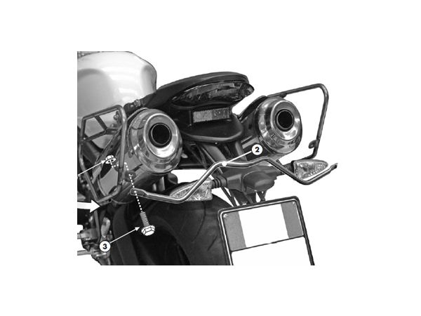Veskeholder softbags / salvesker Triumph Street Triple bilde 1
