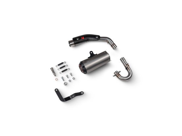 Scorpion Red Power. Titanium. Komplett anlegg bilde 2