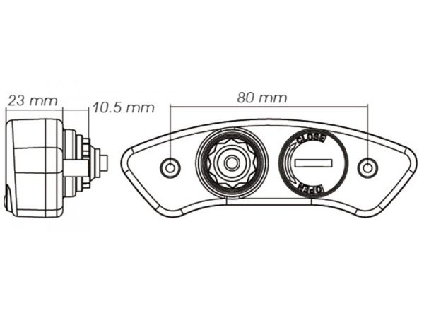 Koso DB EX-02 Speedometer bilde 3