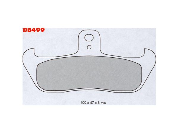 FERODO BREMSEKLOSS CROSS SINTER METALL bilde 1