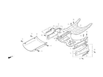 FLOOR SIDE COVER, UNDER COVER