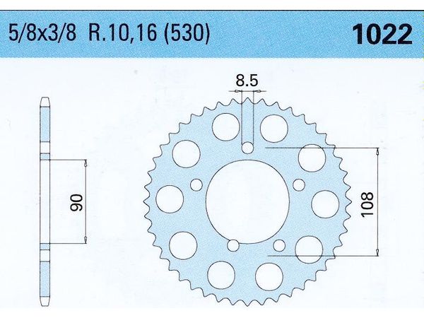 BAK DREV  1022 - 40 C# bilde 1