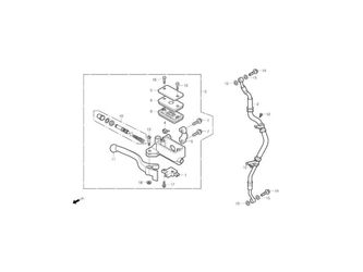 FRONT BRAKE MASTER CYLINDER