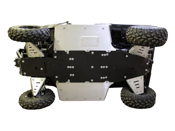 Bukskjold/Skidplate kit. Plast/Alu. Polaris Ranger 570 SP/Nordic Pro 2022+ bilde 2