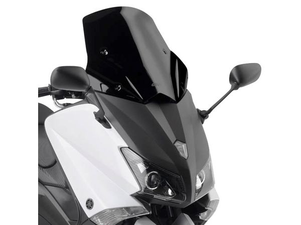 Kåpeglass sort sportsglass Yamaha T-Max 530  H46 X B48 bilde 1