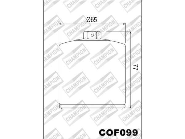 Olje filter Champion bilde 1