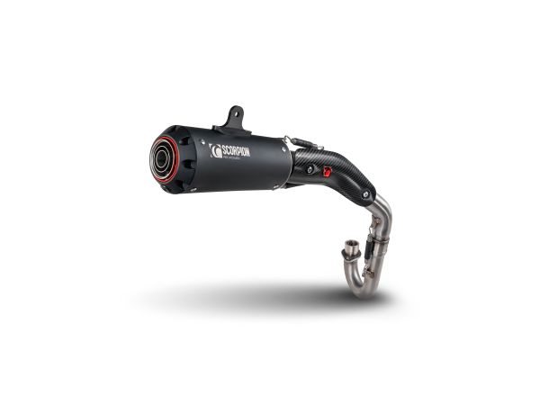 Scorpion Red Power. Black Ceramic. Komplett anlegg bilde 1