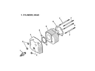 CYLINDER, HEAD