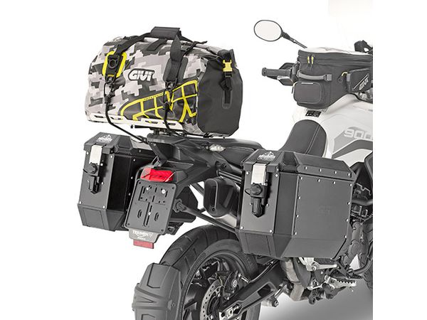 Vanntett Givi bag, 40 liter, for montering på sete eller bagasje på MC.## bilde 2