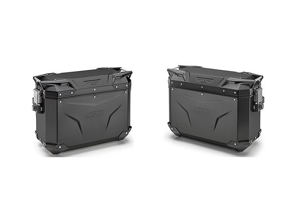 Trekker Outback EVO SORTE sidevesker 48 liter høyre og venstre. bilde 1