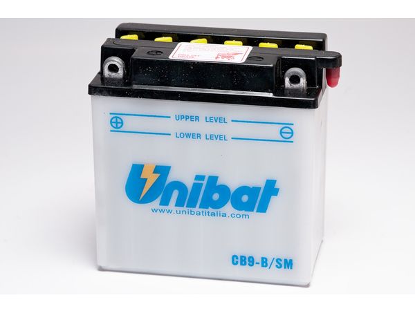 Unibat STD batt med syrebeholder(CB9BSM) bilde 1