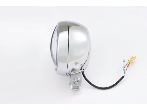 LED HEADLIGHT CAPSULE120  BOTTOM-MOUNT, CHROME bilde 2