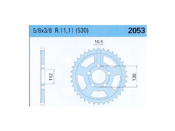 BAK DREV  2053 - 48 C bilde 1