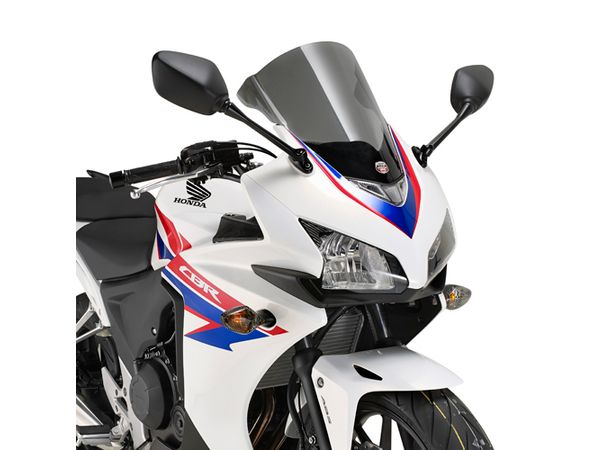 Kåpeglass lett sotet Honda CBR med Givi LCR logo bilde 1