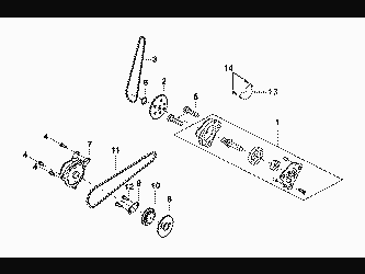 OIL PUMP, CYLINDER HEAD SIDE COVER