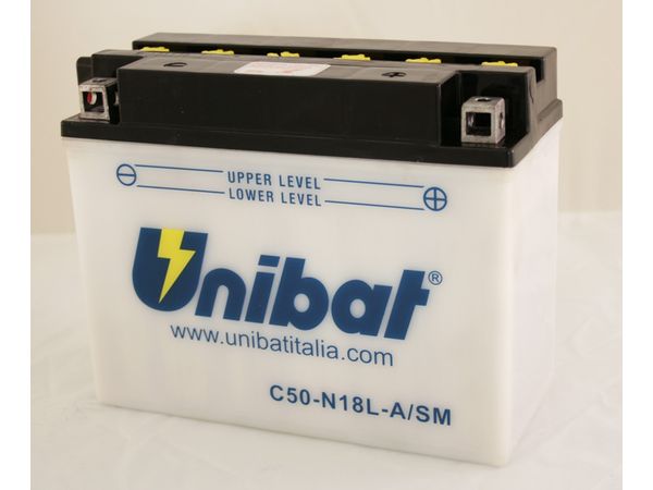 Unibat STD batt med syrebeholder(C50N18LASM) bilde 1