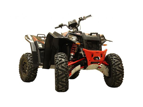 Bukskjold/Skidplate kit. Aluminium. Polaris Scrambler: XP 1000 S bilde 3